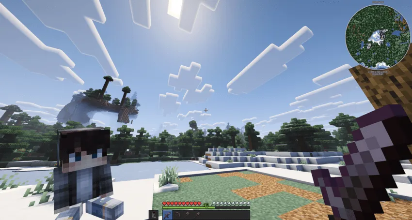 BlazeandCave's Advancements Datapack enhanced — скриншот 1 (Модпаки, Minecraft)