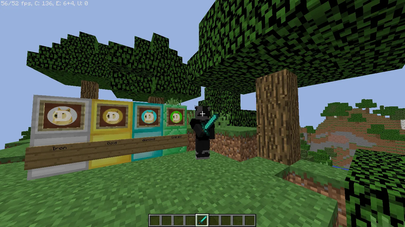 dogecoin!!!!!!! — скриншот 1 (Текстуры, Minecraft)