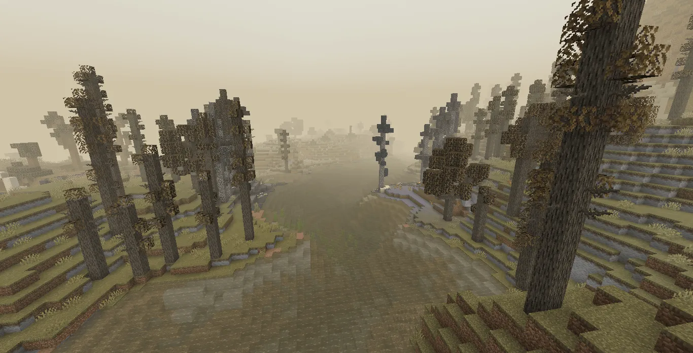 Muddy Waters & Ashen Skies — скриншот 2 (Текстуры, Minecraft)