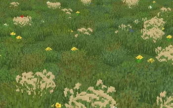 Os' Colorful Grasses — скриншот 1 (Текстуры, Minecraft)