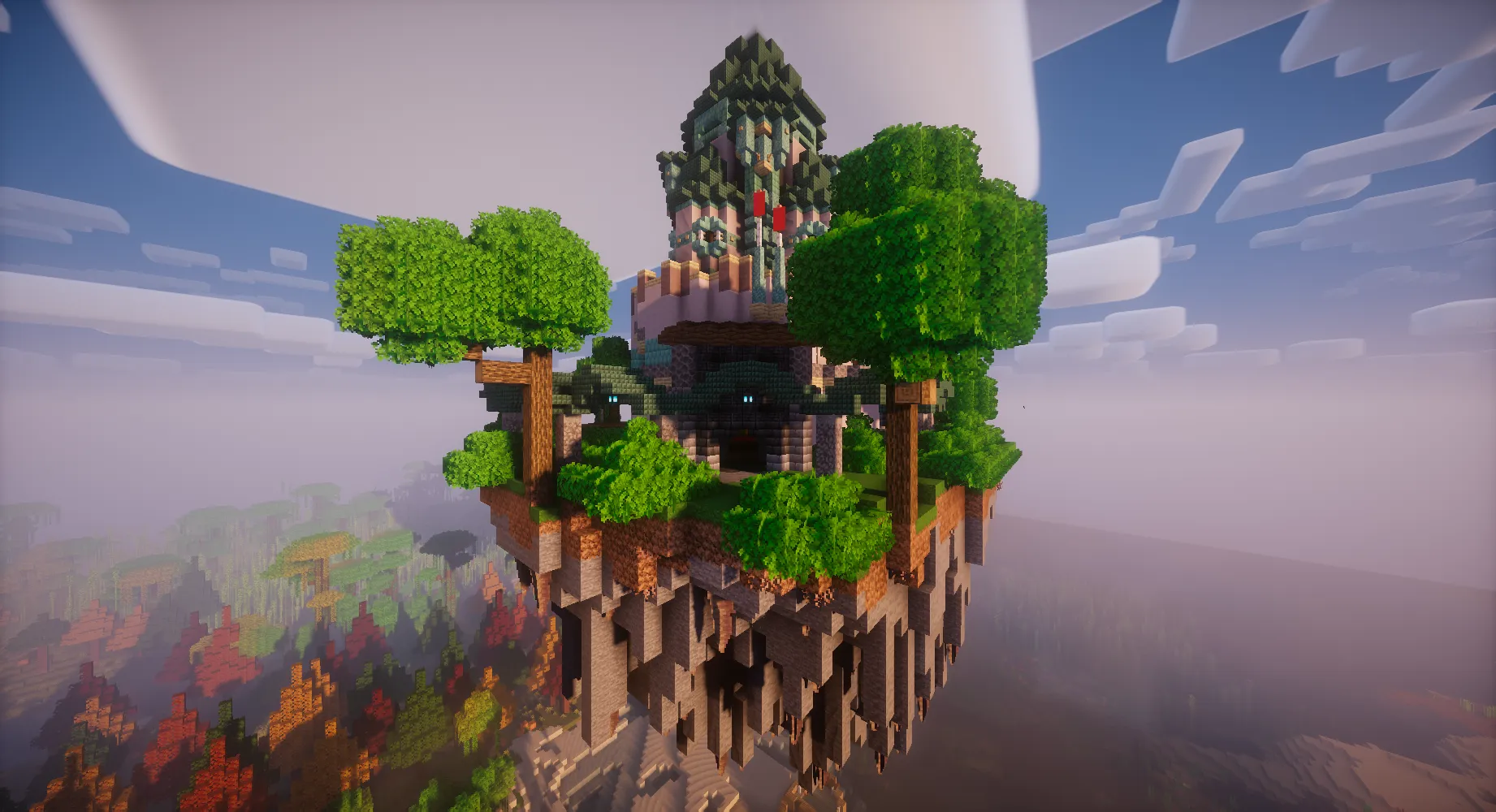 Fox Adventures: Origins — скриншот 1 (Модпаки, Minecraft)