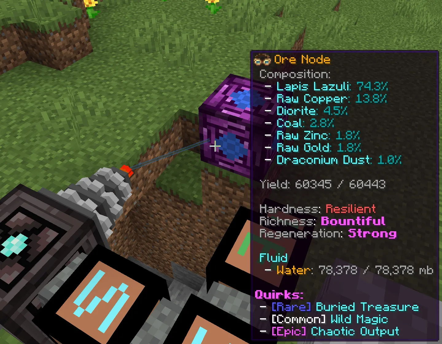 Create: AdsDrills & Ore Nodes, Моды, Minecraft