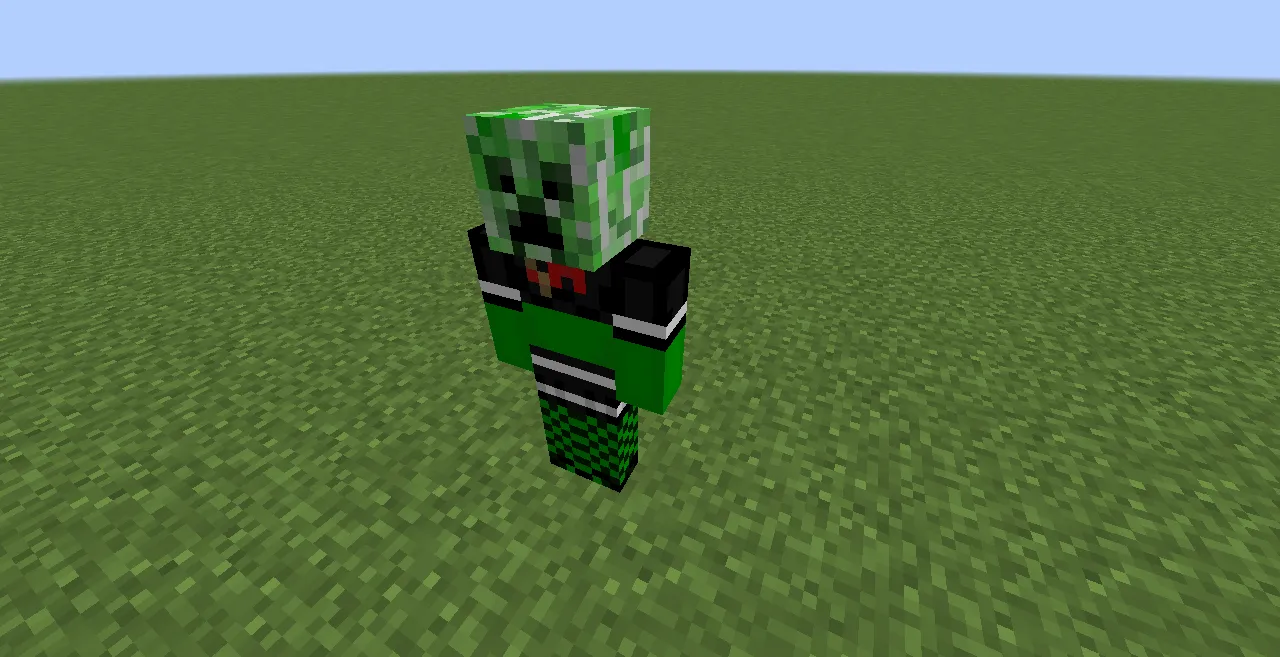 Creeper e-girls, Текстуры, Minecraft