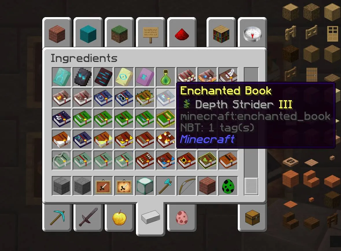 Enchanted Books Showcase 64x, Текстуры, Minecraft