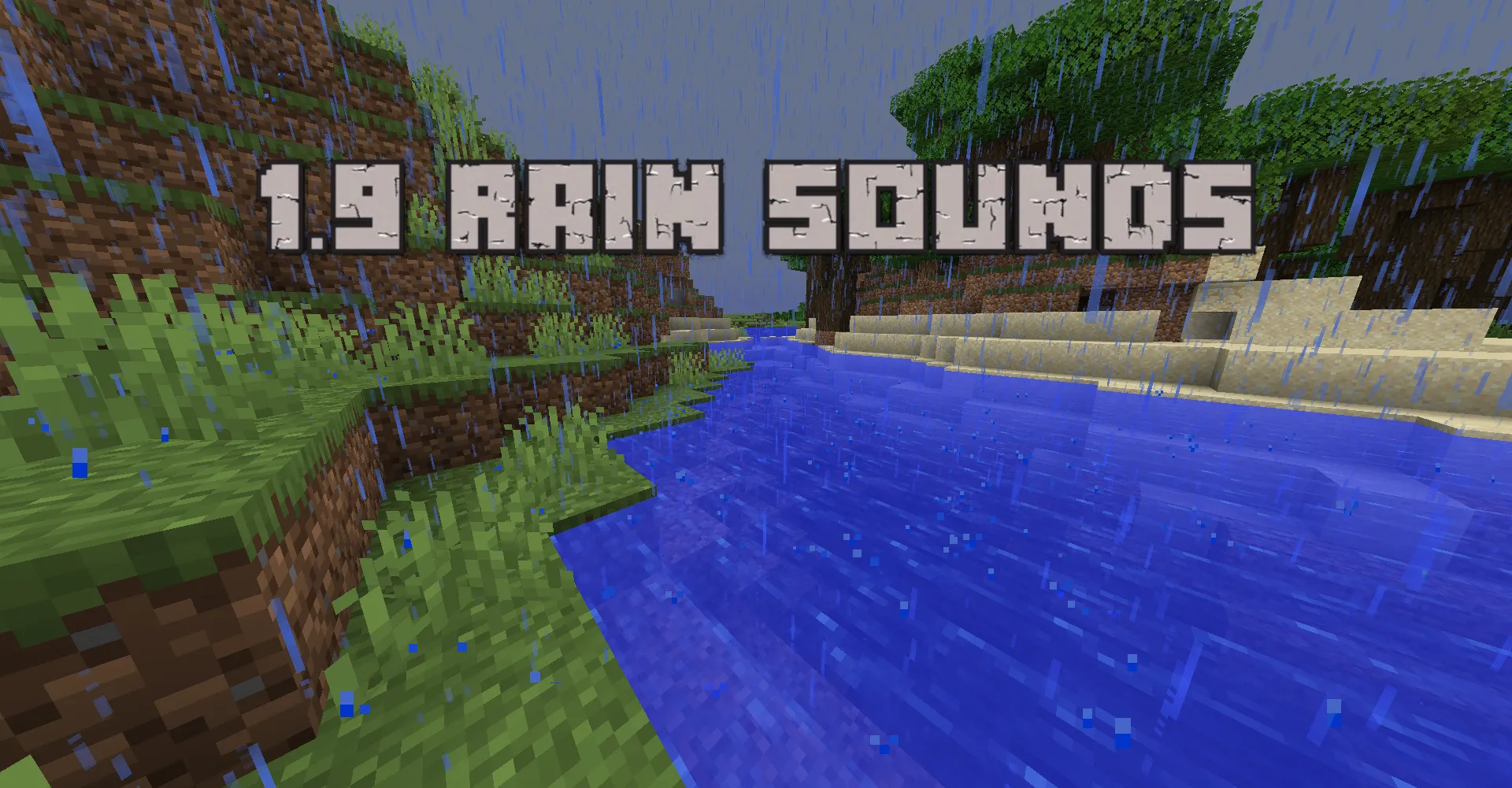 New Default Textures in older Versions + Better Beds, Iron Bars, Glass Pane, Rain Sounds, and more... — скриншот 3 (Текстуры, Minecraft)