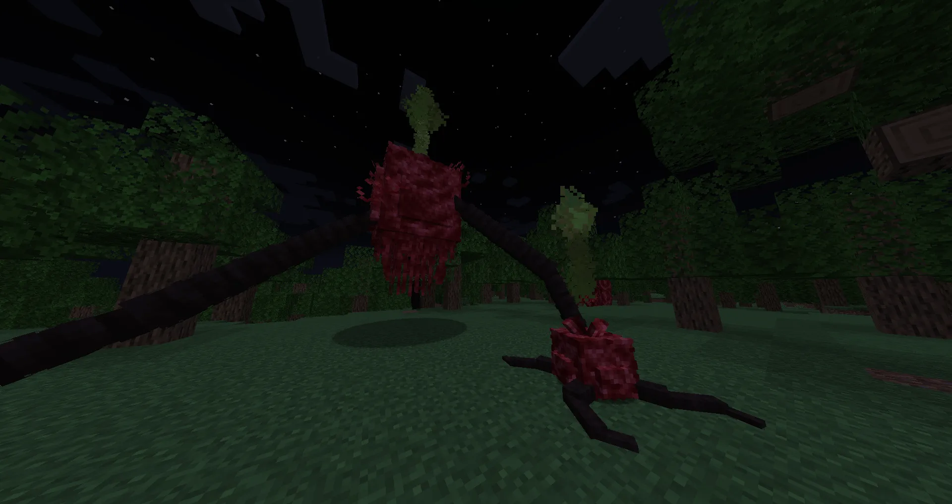 SCP-610, Flesh that Hates, Моды, Minecraft