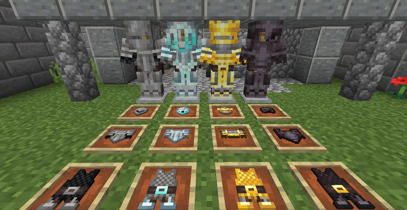 TheRebelT's Armour Redesign — скриншот 4 (Текстуры, Minecraft)