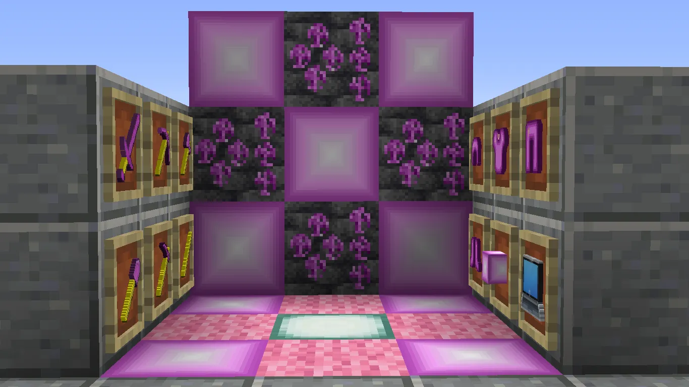 Pink Crystal, Моды, Minecraft