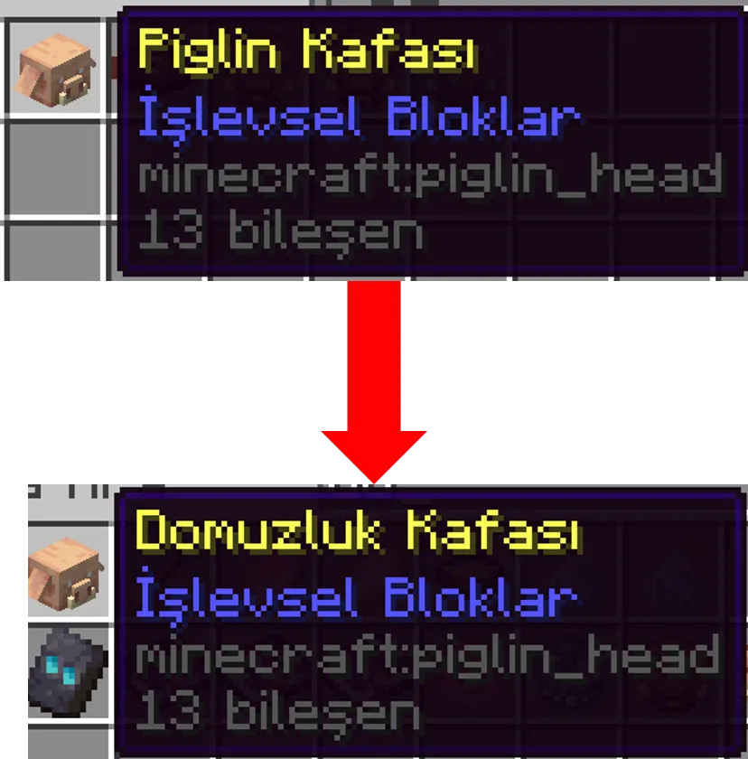 Türkçe Yama Plus — скриншот 1 (Текстуры, Minecraft)