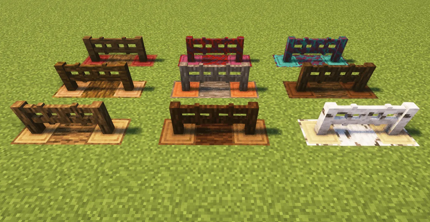 Log Fences, Моды, Minecraft