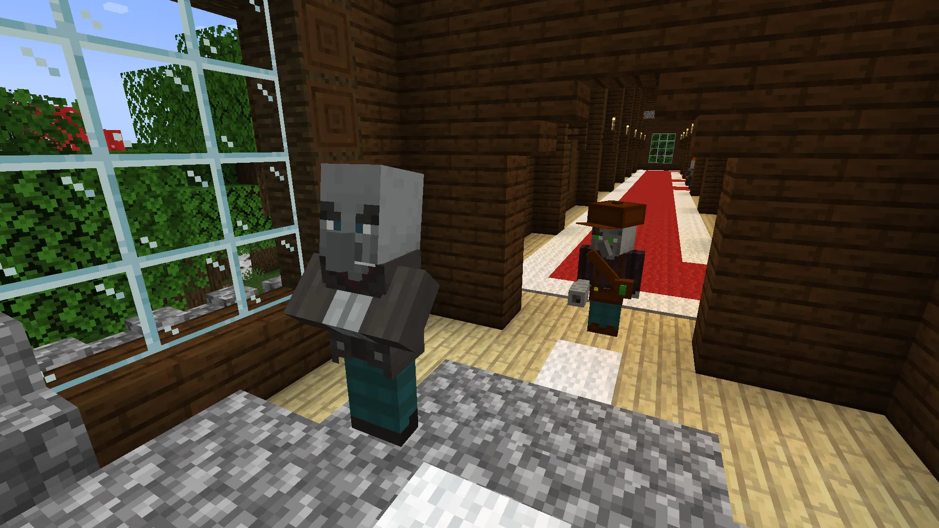 Illager and workers, Моды, Minecraft