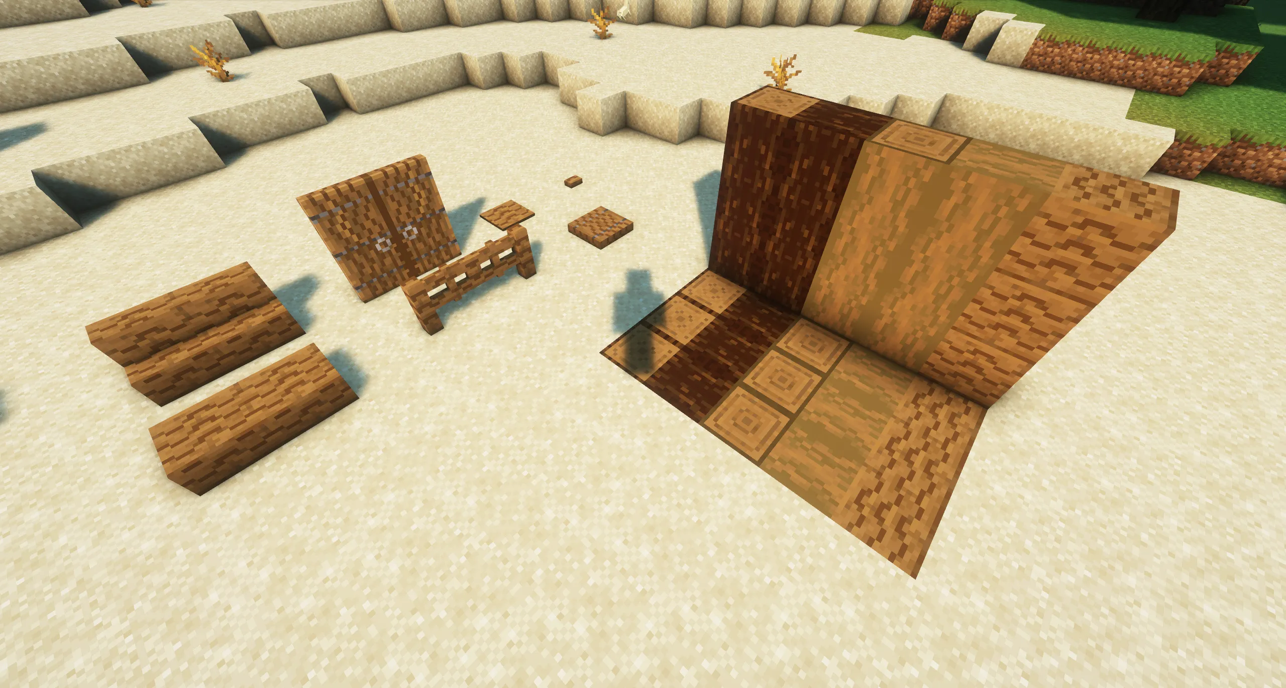 Realistic Woods, Текстуры, Minecraft