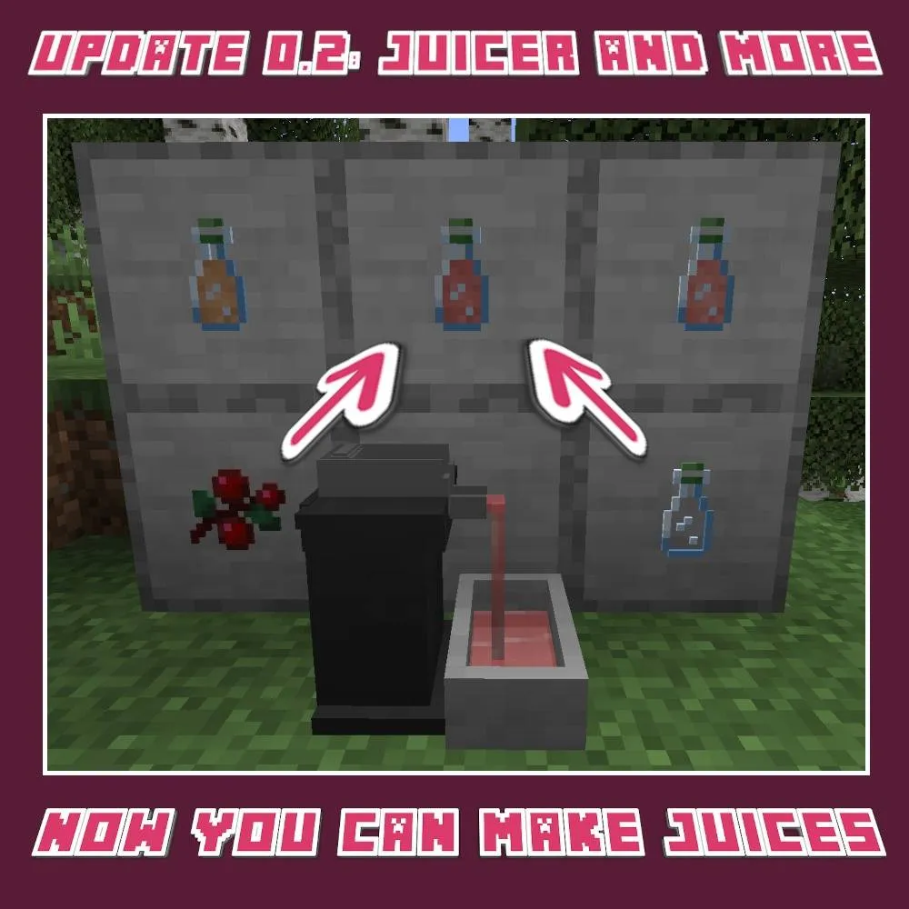 Jam & Jelly, Моды, Minecraft