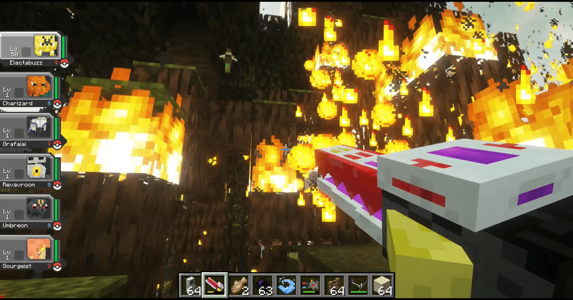 Cobblemon Fury ( real-time battle !) — скриншот 6 (Моды, Minecraft)