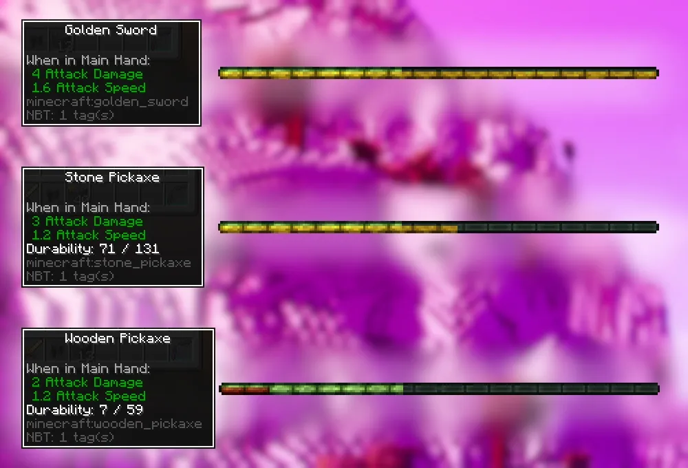 Durability Bar, Моды, Minecraft