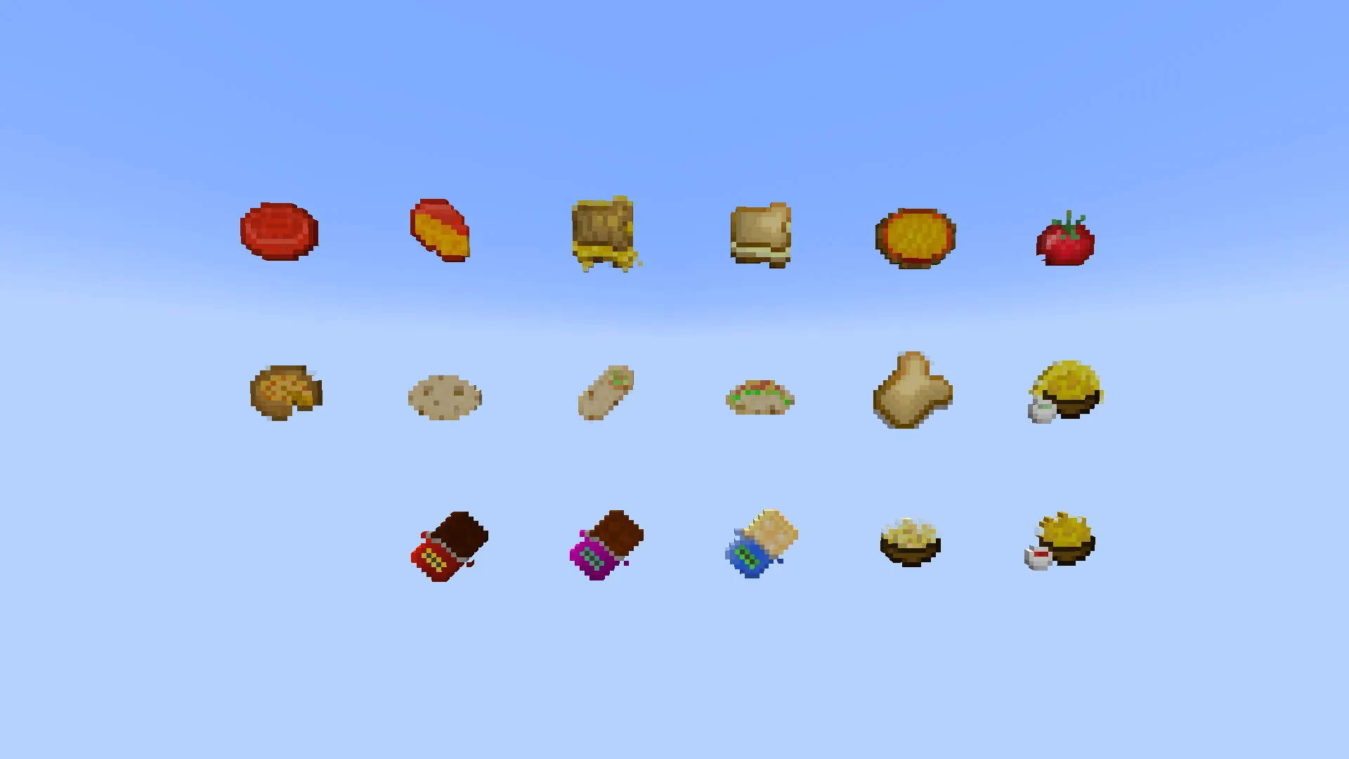 Cheesy Foods n' Stuff, Моды, Minecraft