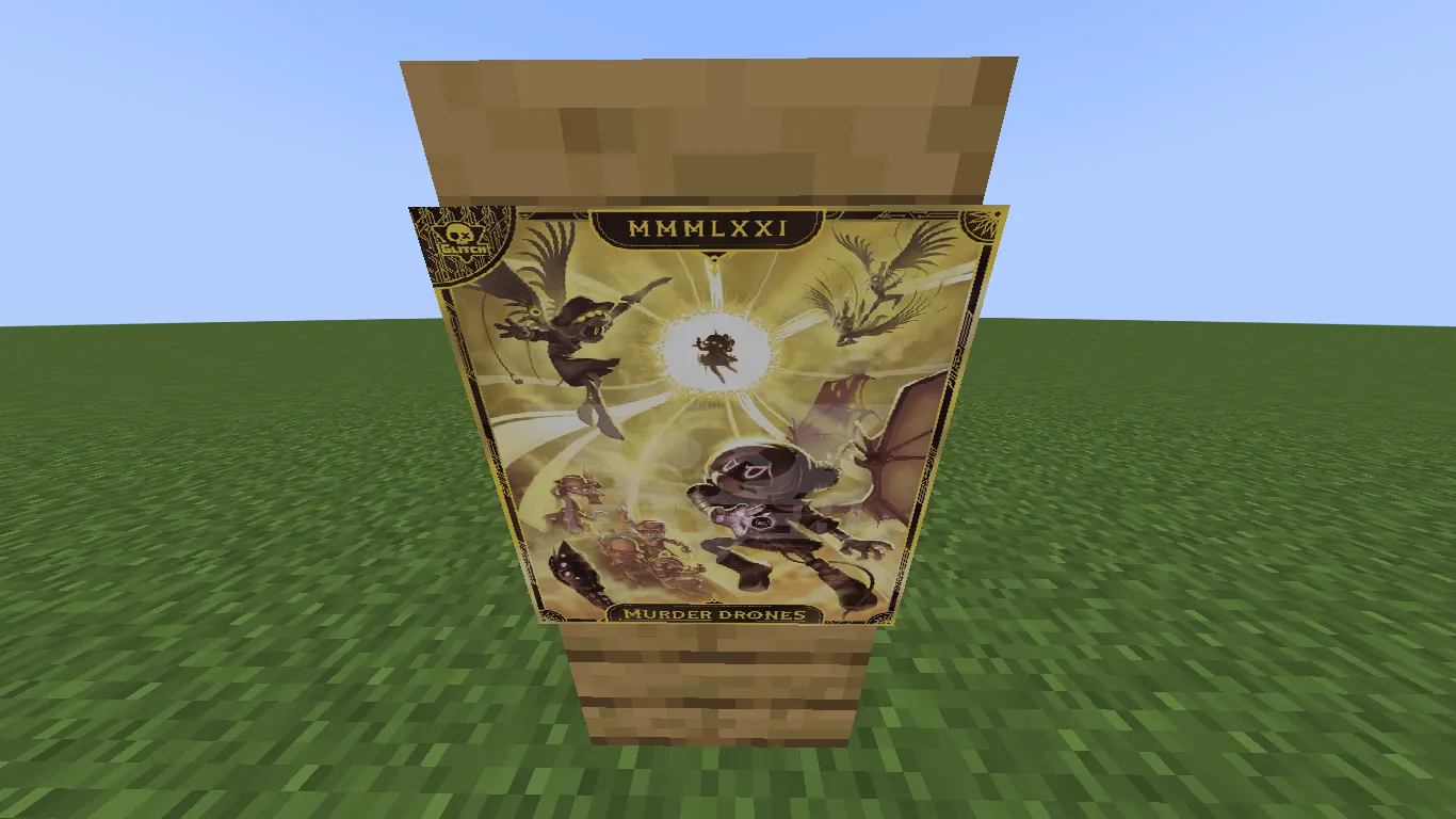 Murder Drones Merch, Моды, Minecraft