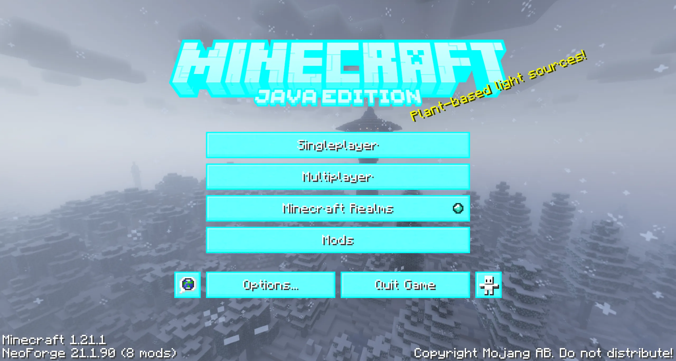 Primitive Winter Lite Texture Pack, Текстуры, Minecraft