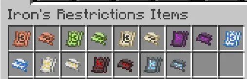 Irons Spells 'n Spellbooks Restrictions, Моды, Minecraft