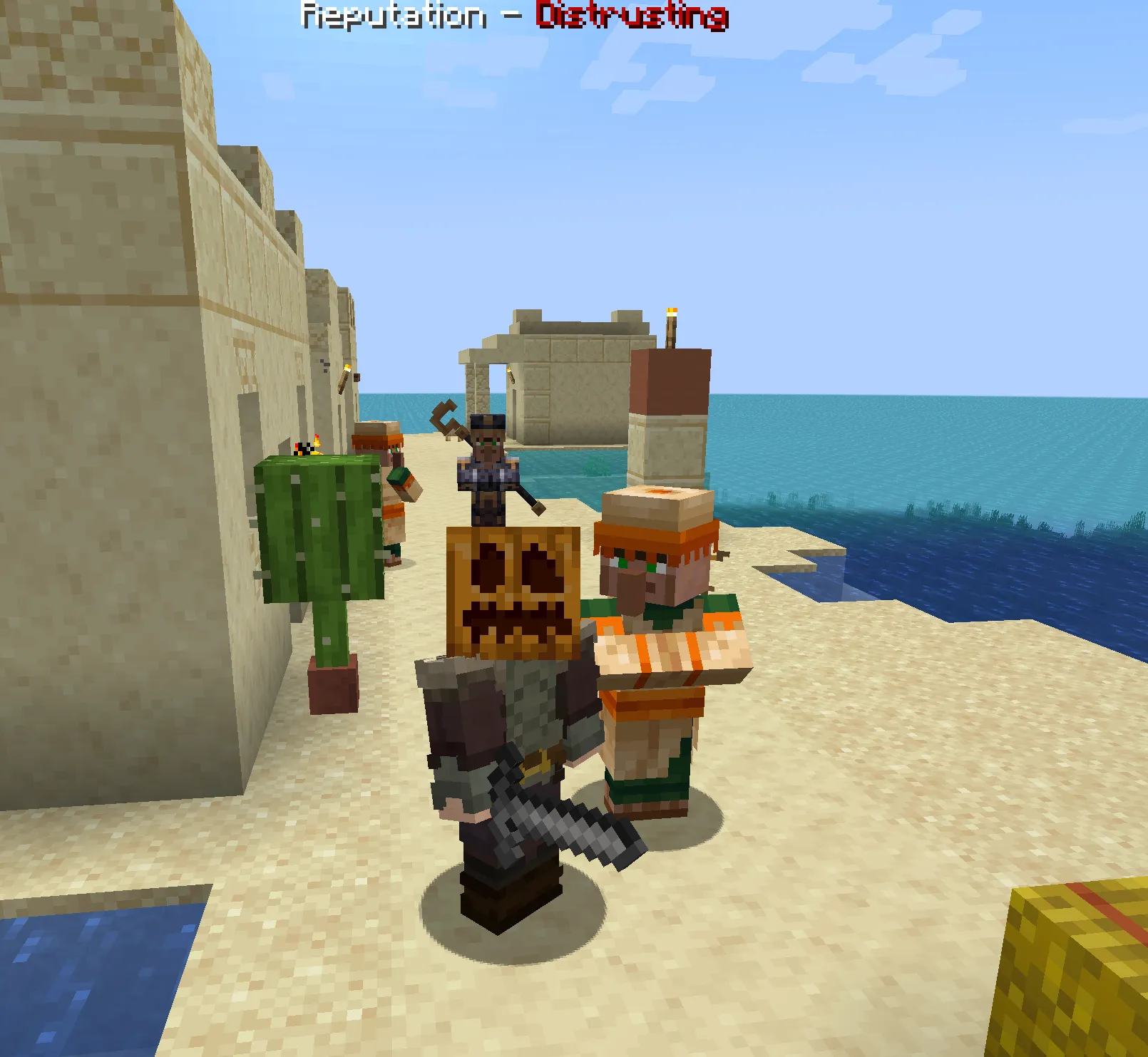 Observant Villagers — скриншот 1 (Моды, Minecraft)