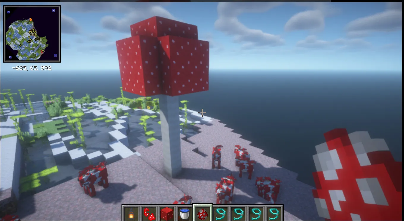 Lush Mooshroom Lands, Моды, Minecraft