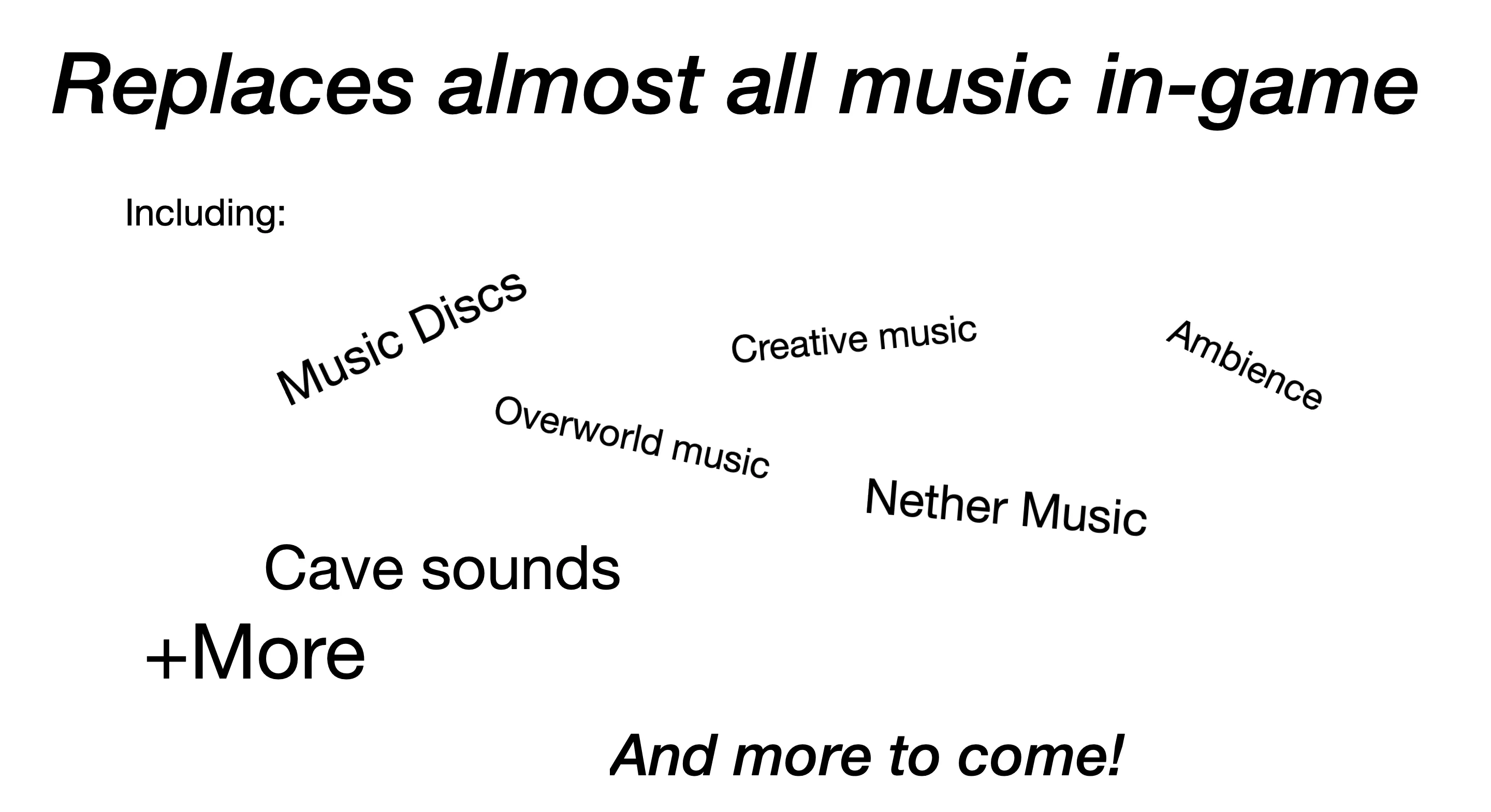 Sal's epic soundpack, Кастомизации, Minecraft