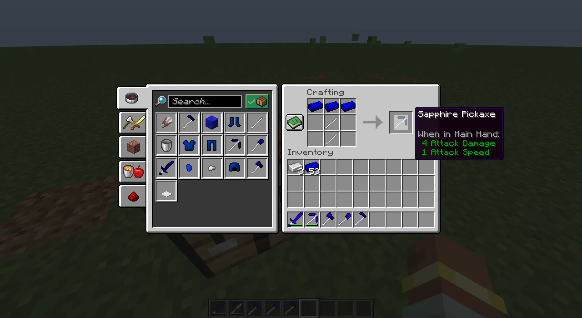 Project: Sapphire — скриншот 4 (Моды, Minecraft)
