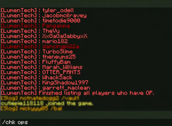 LumenTech — скриншот 25 (Плагины, Minecraft)