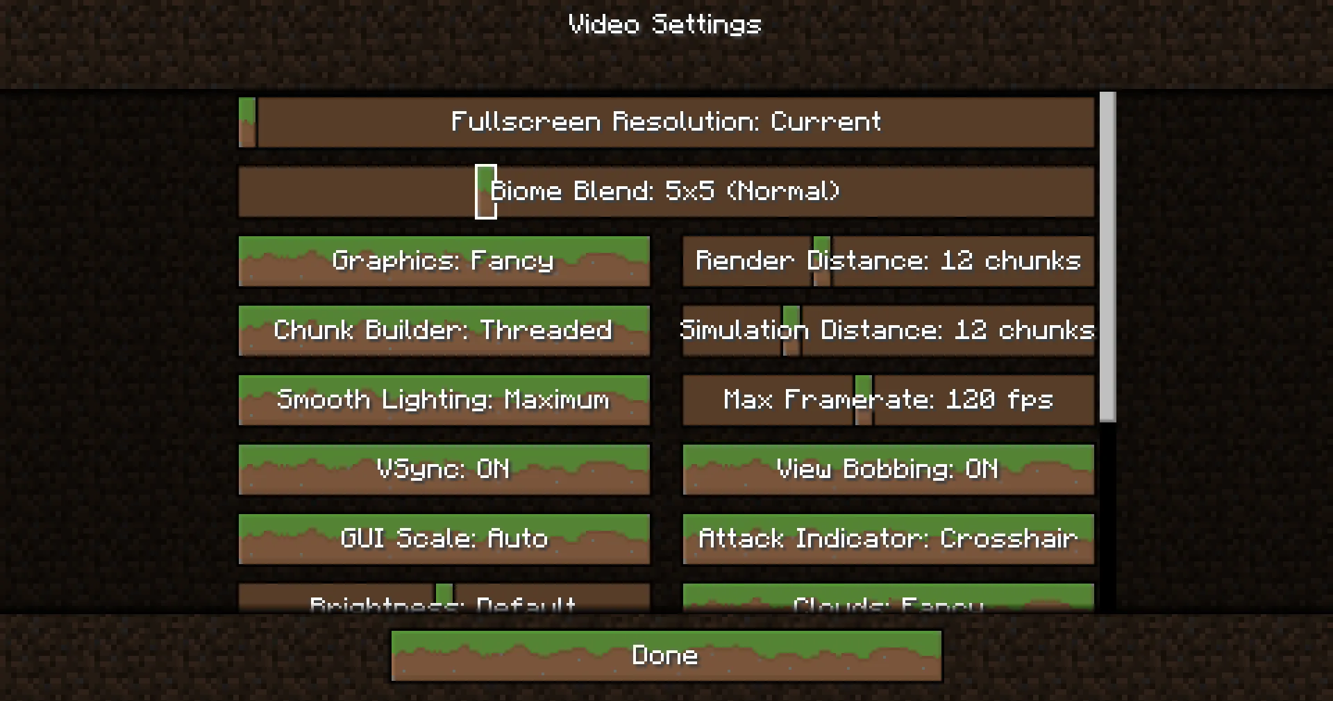 Dirt Buttons, Текстуры, Minecraft