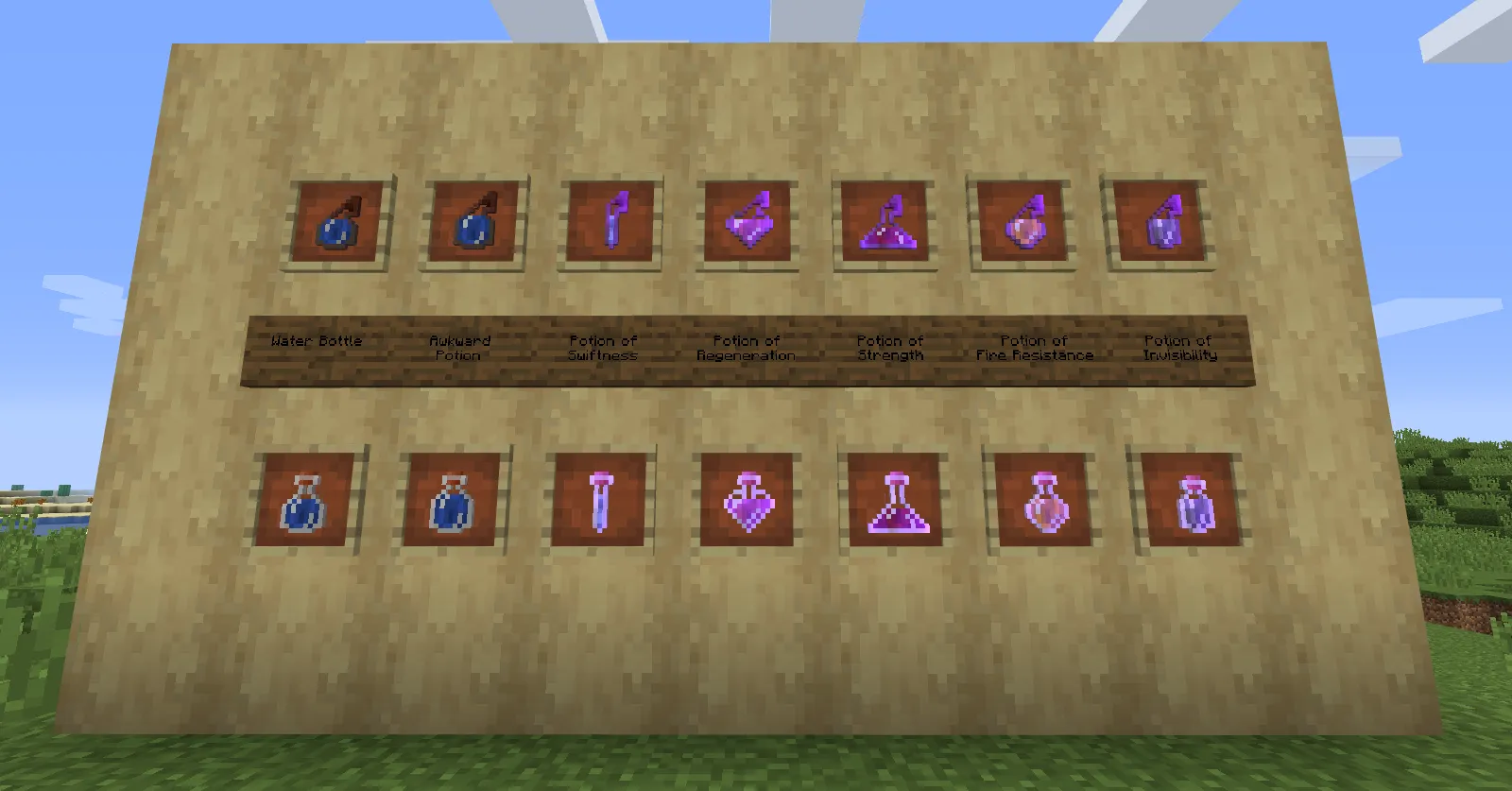 Potion Bottles Plus — скриншот 3 (Текстуры, Minecraft)