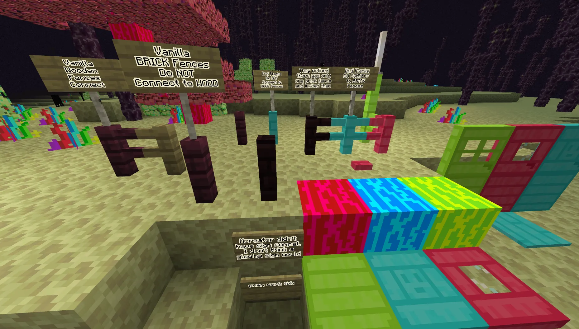 Glowing End, Моды, Minecraft