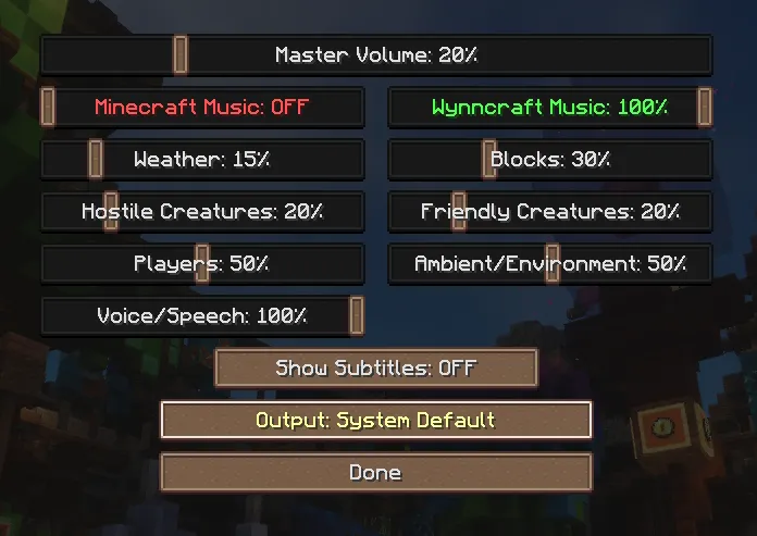 touchportyl's Wynncraft — скриншот 11 (Модпаки, Minecraft)
