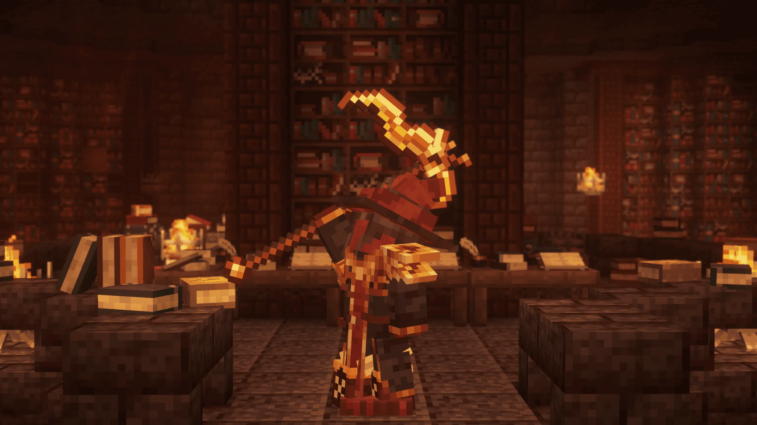 Iron's Spells Weapons Reimagined — скриншот 9 (Текстуры, Minecraft)