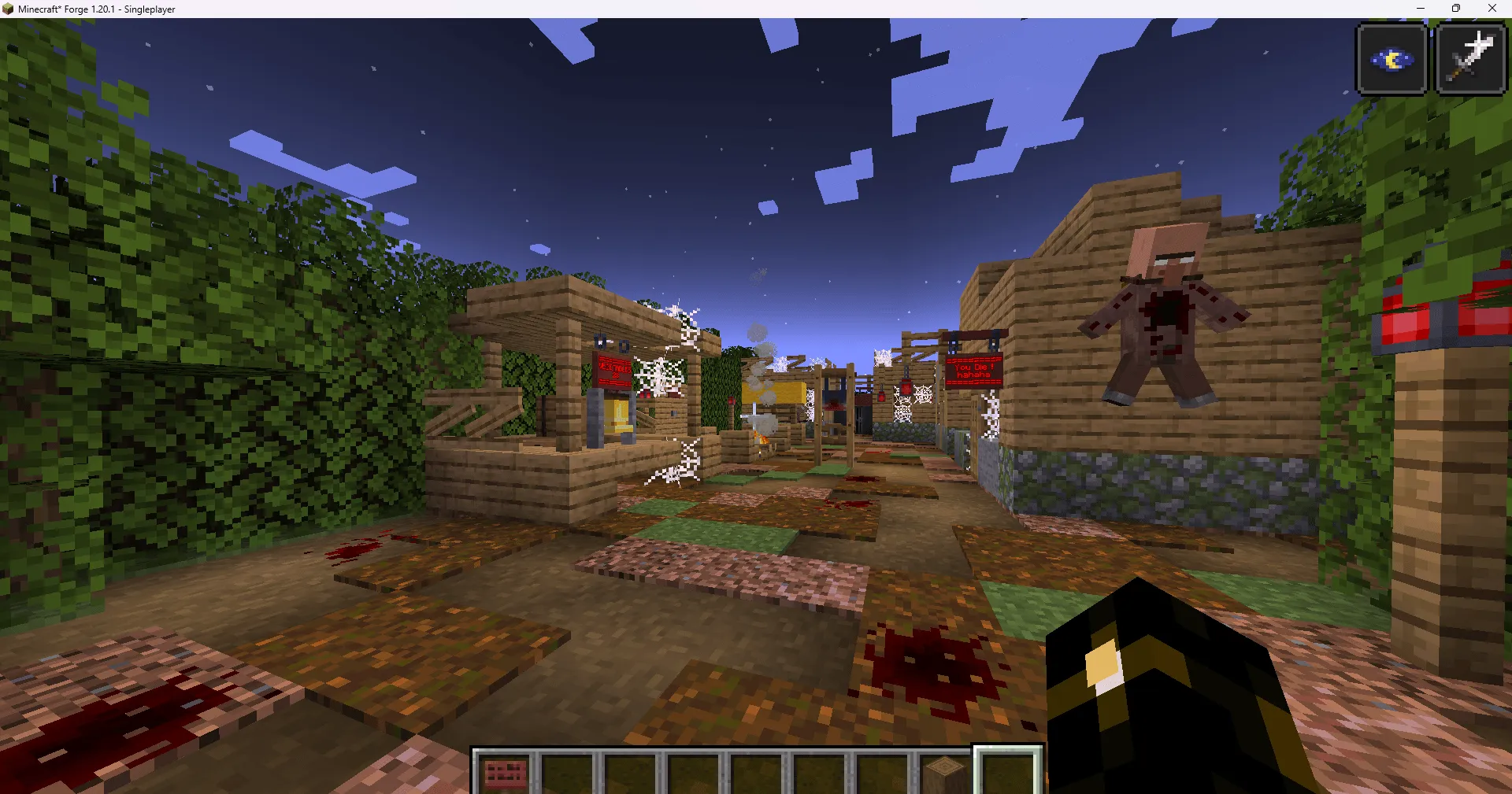 The Cursed City (Horror) — скриншот 4 (Карты, Minecraft)