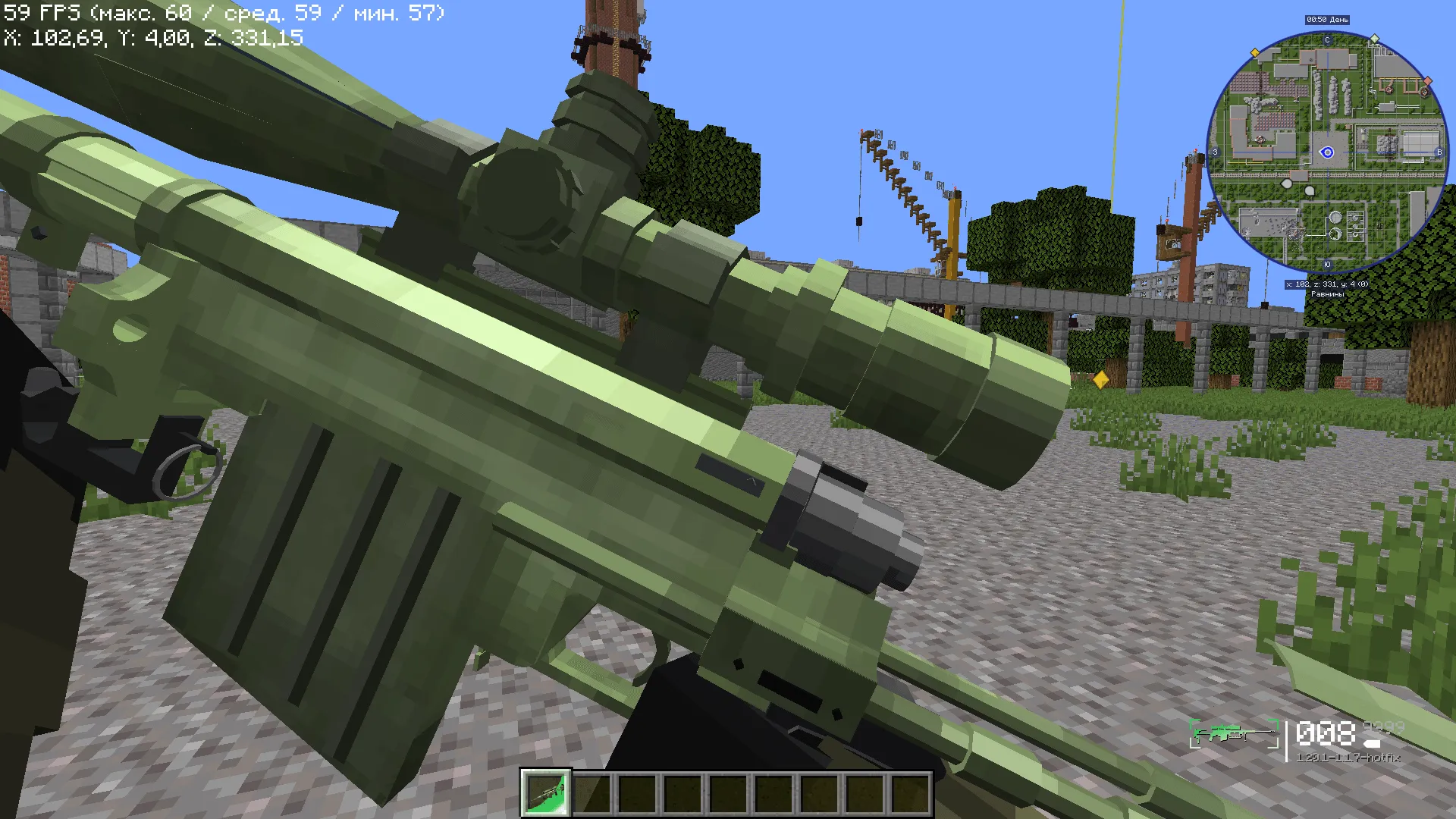 [SBW&TACZ] ITV1 war-pack — скриншот 15 (Модпаки, Minecraft)