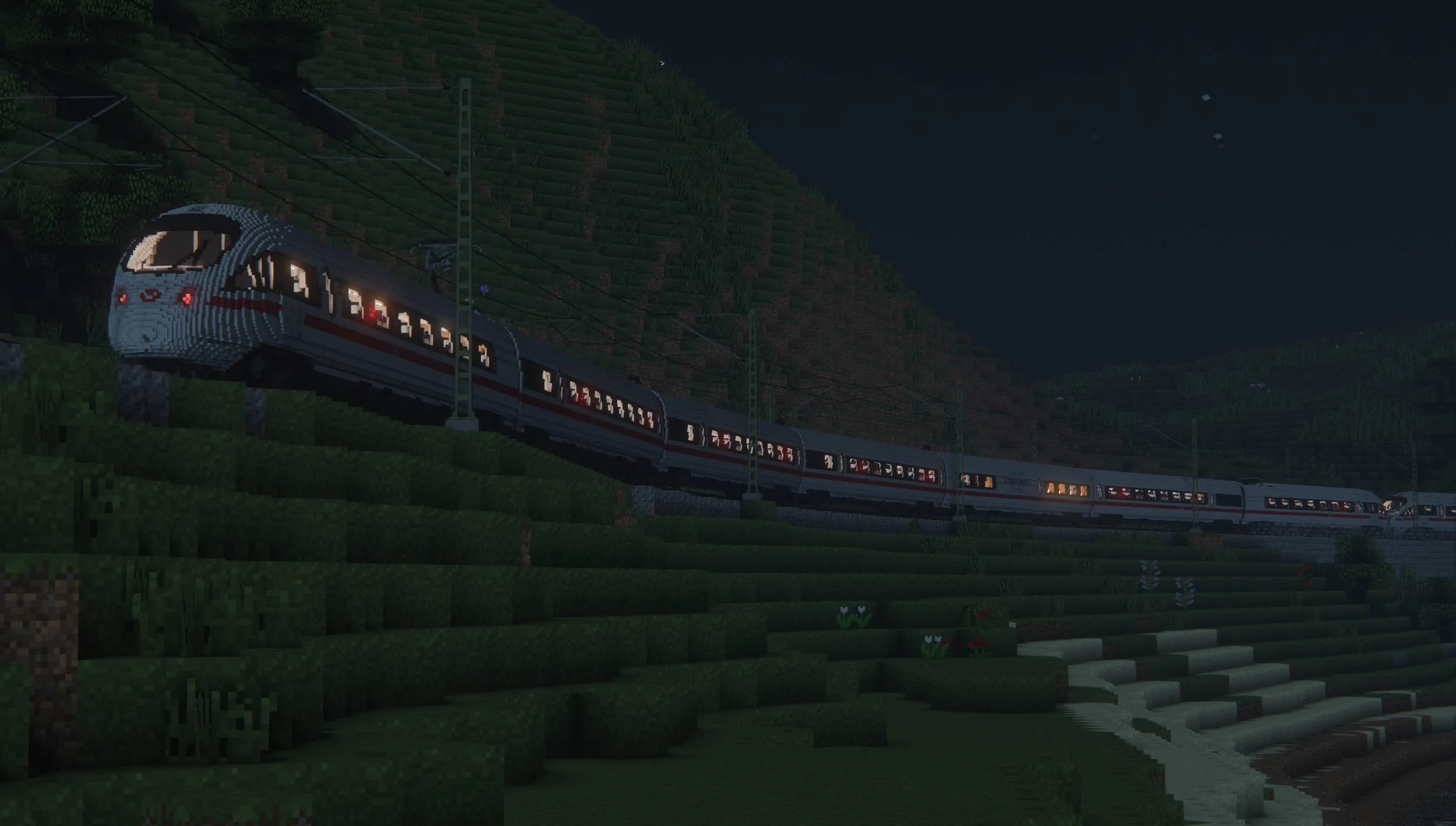German Voxel Railroading for IR — скриншот 9 (Текстуры, Minecraft)