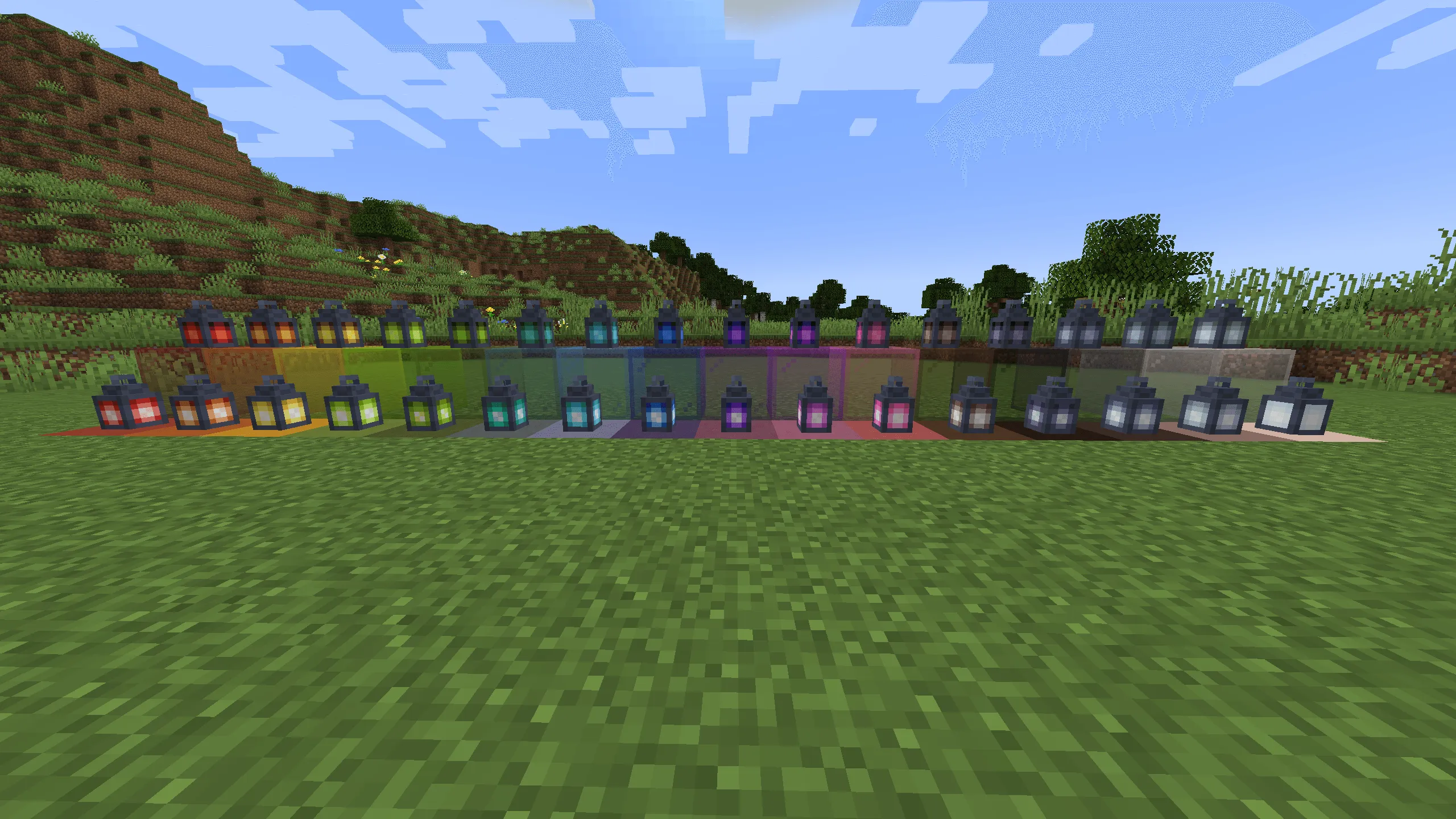 Colored Lanterns, Моды, Minecraft