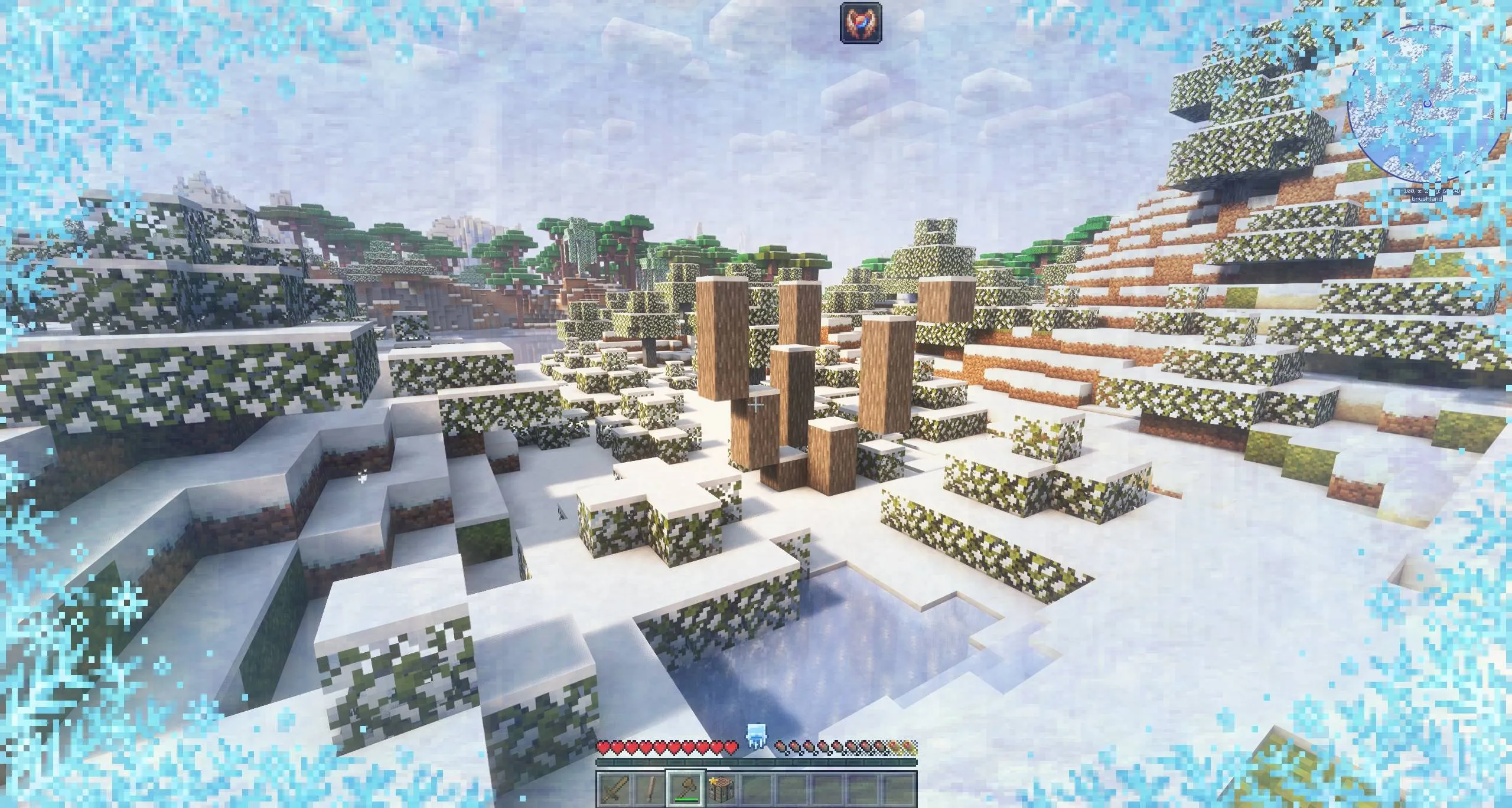 Frozen Apocalypse | Survive the Ice Age Apocalypse — скриншот 2 (Модпаки, Minecraft)