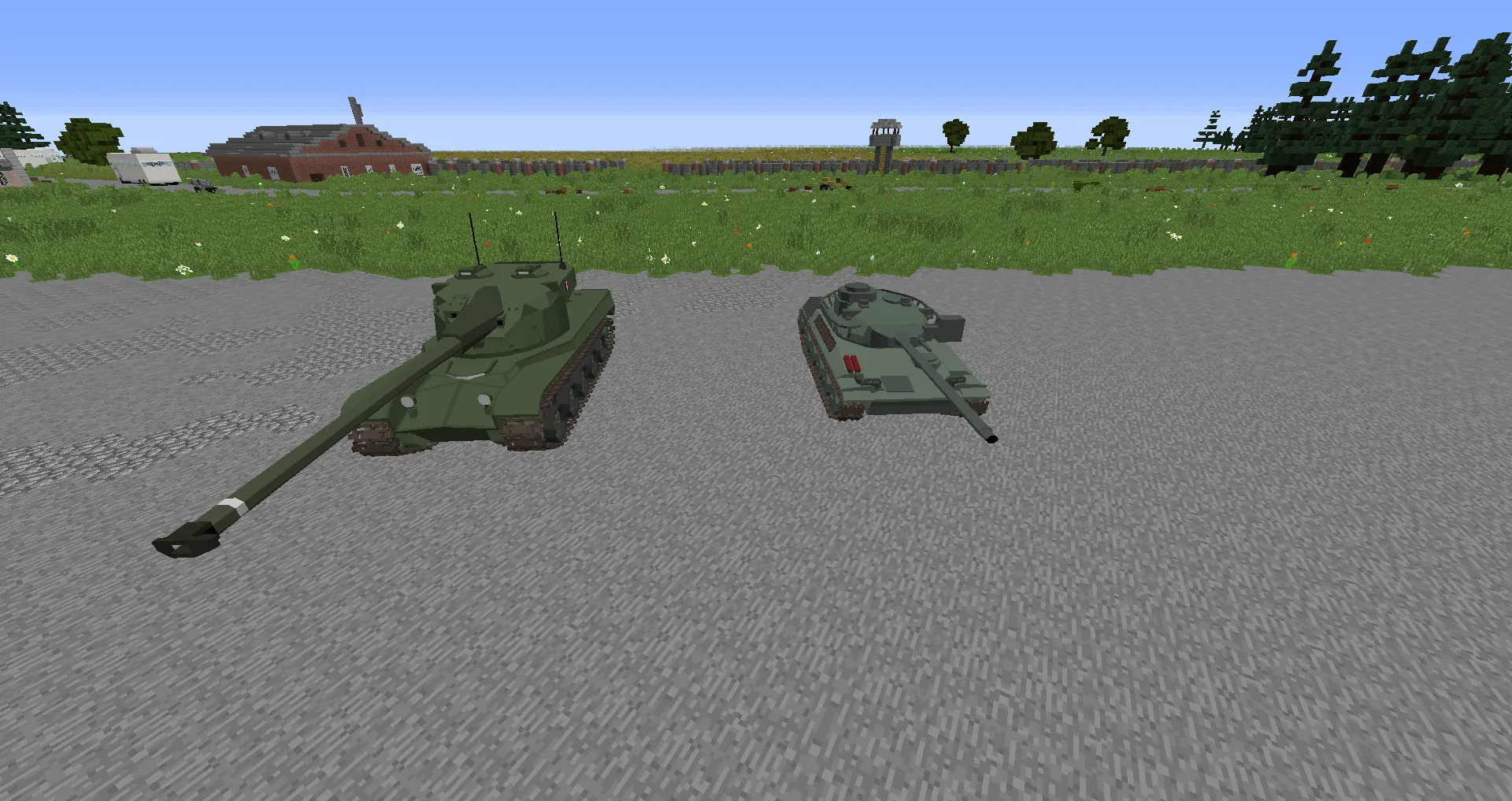 Flans Testers Cold War, Моды, Minecraft