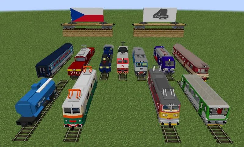 Czech Addon for TrainCraft, Моды, Minecraft