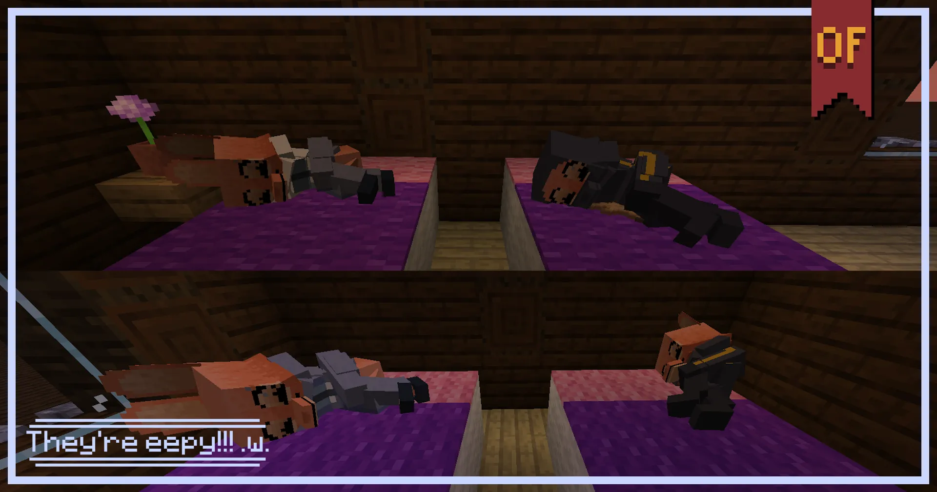Foxes to Diane Foxington v1.10 — скриншот 1 (Текстуры, Minecraft)