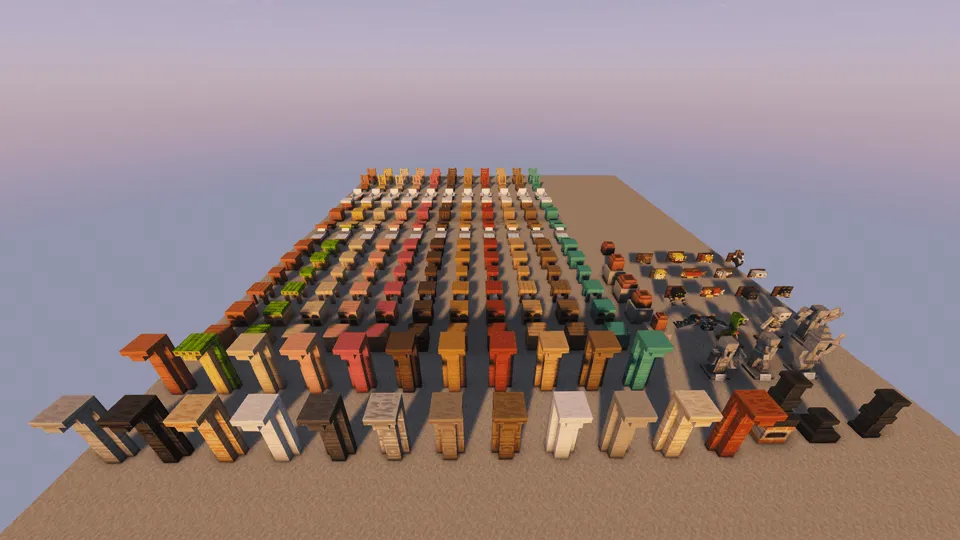 Mizuno's x Handcrafted — скриншот 1 (Текстуры, Minecraft)