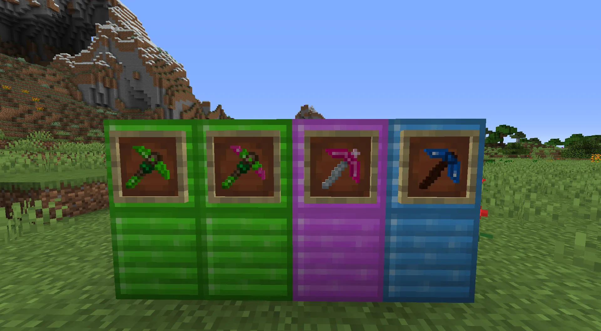 Pointier Pickaxes (Modded), Текстуры, Minecraft