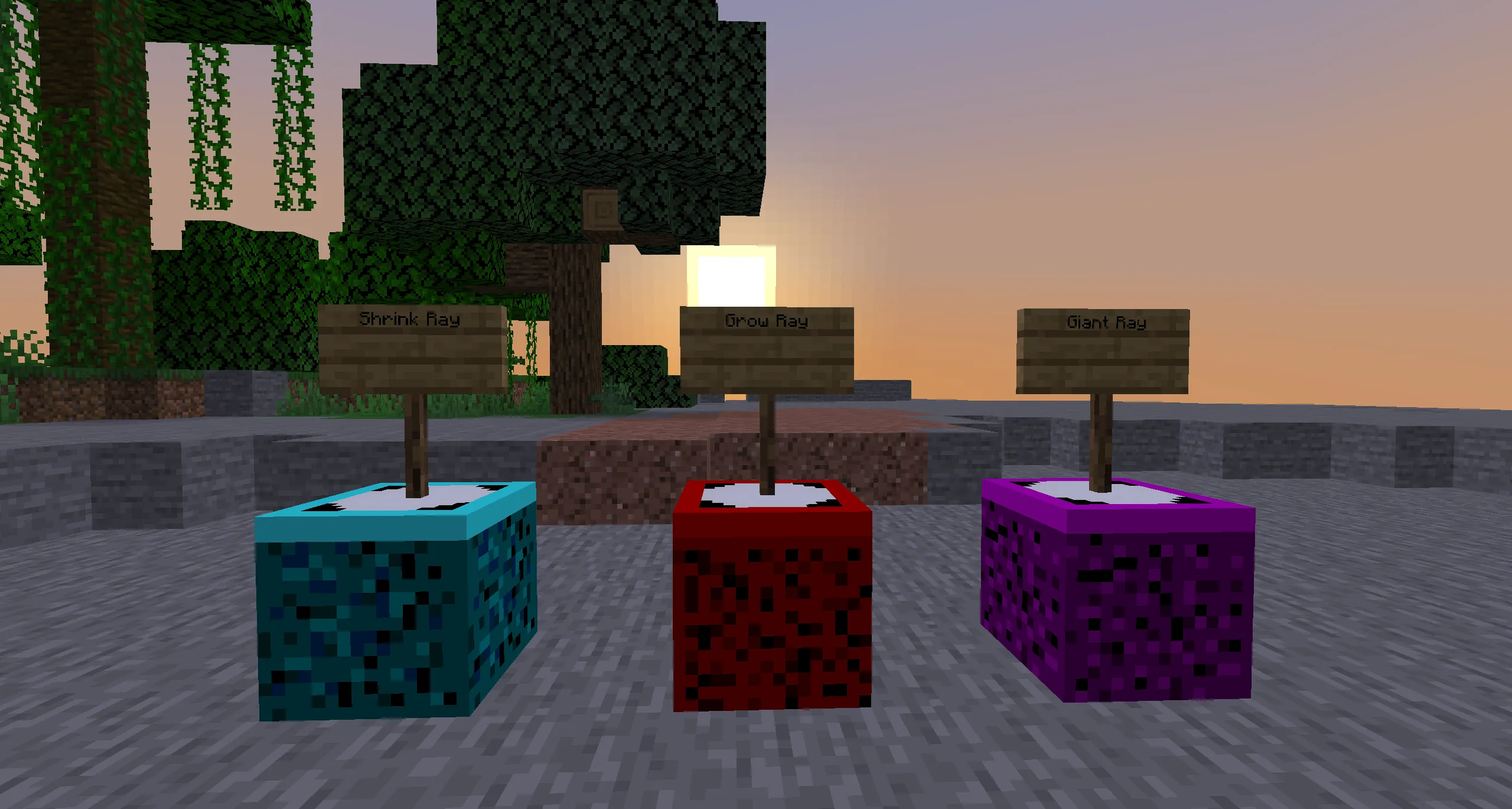 Size Rays — скриншот 4 (Моды, Minecraft)
