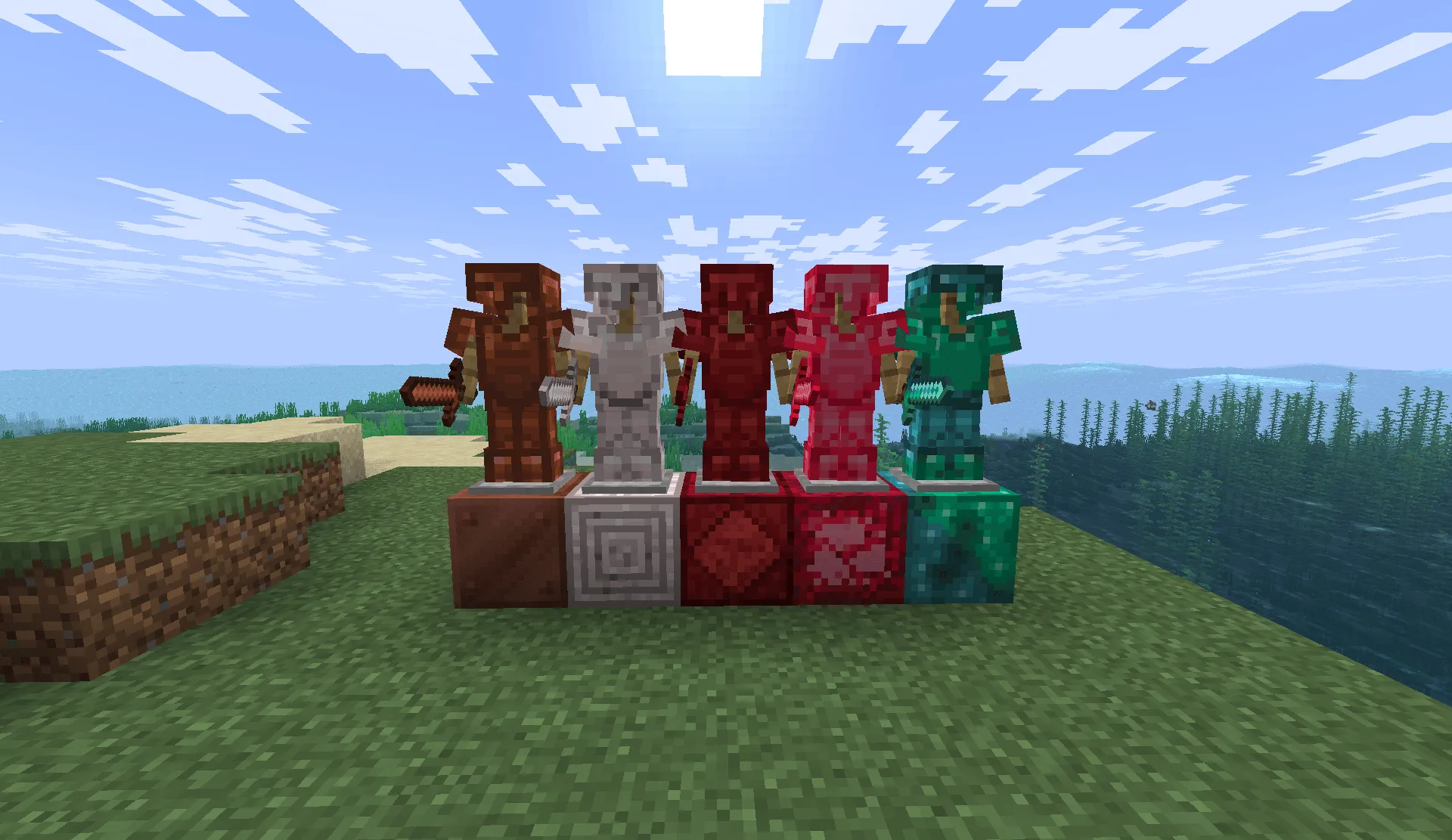 TheElementGuy's More Metals and Ores — скриншот 1 (Моды, Minecraft)