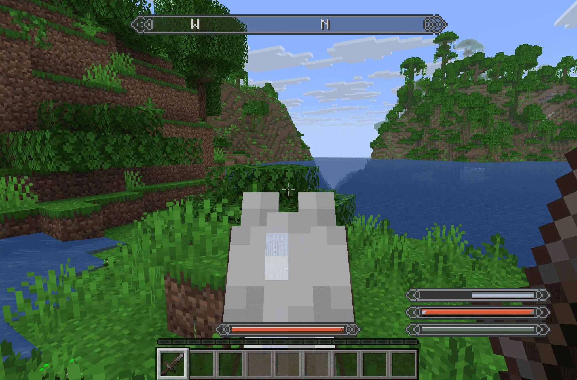 Skyrim UI — скриншот 2 (Моды, Minecraft)