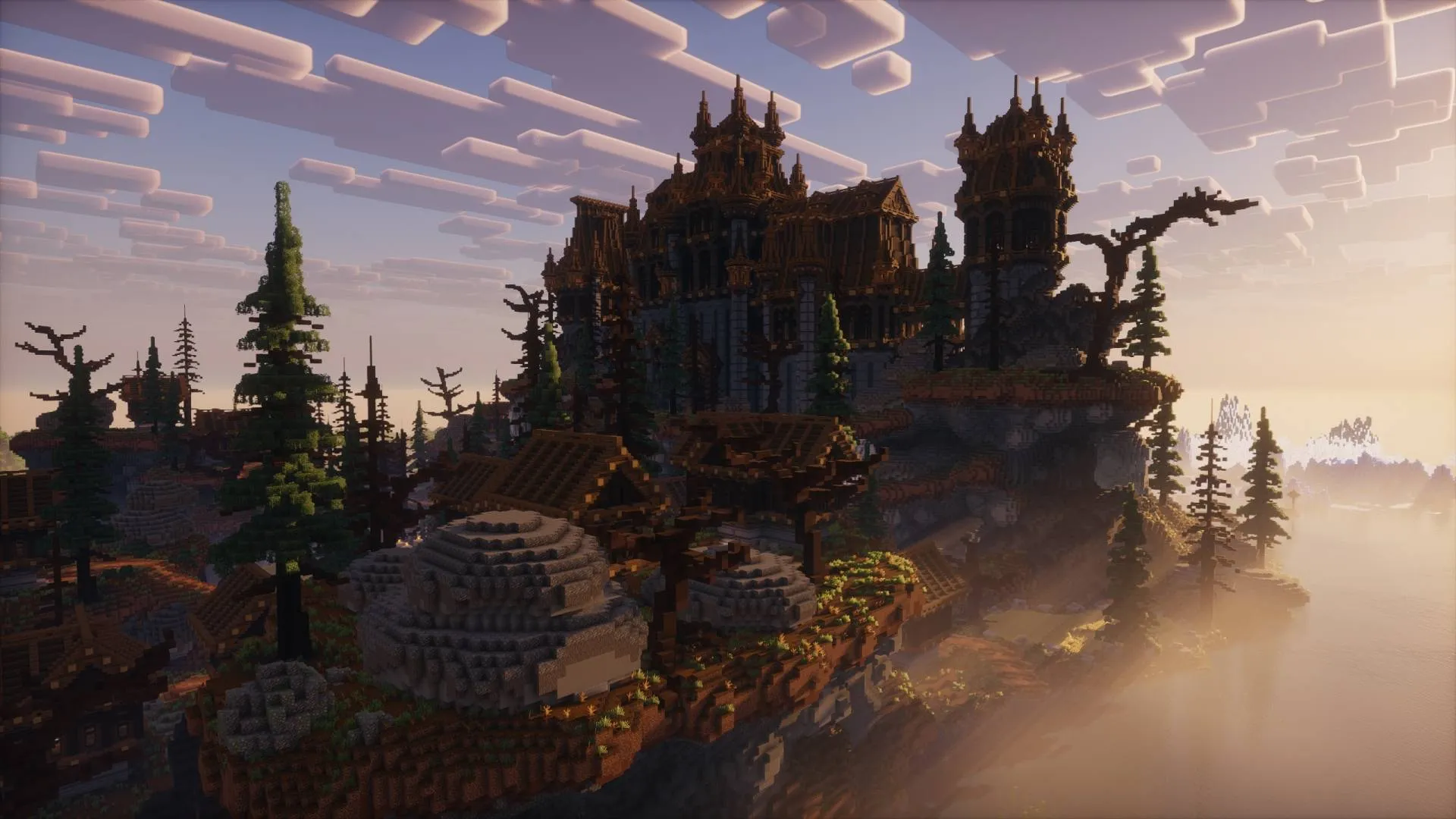Haunted Castle - Survival Spawn — скриншот 6 (Карты, Minecraft)