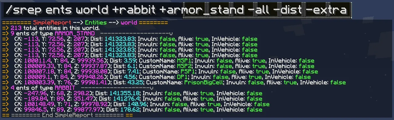 SimpleReport (tf) — скриншот 1 (Плагины, Minecraft)