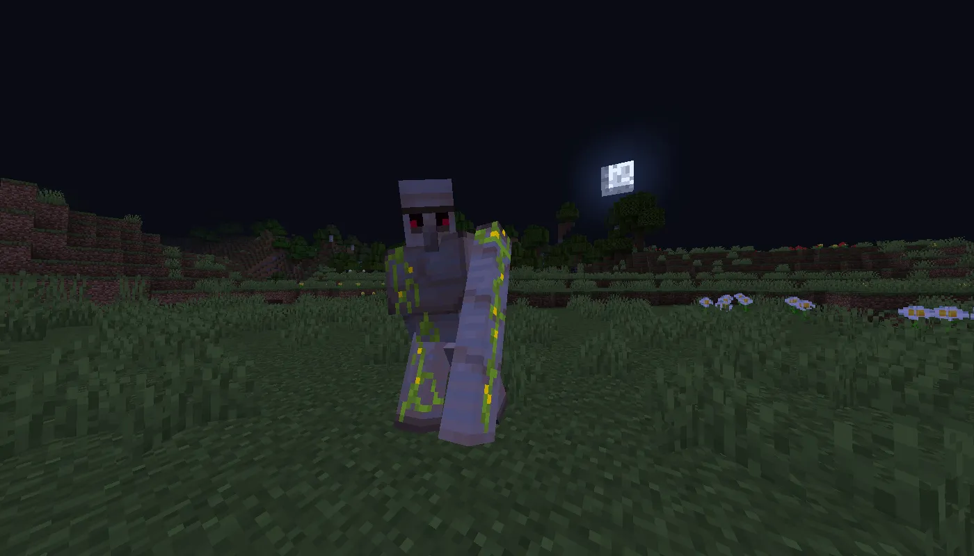 Iron Golem Emissive — скриншот 2 (Текстуры, Minecraft)