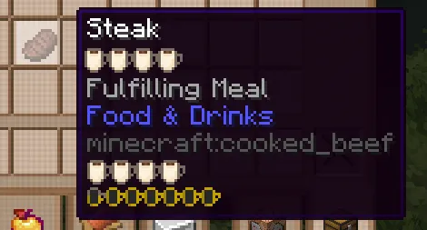 Morning Brew GUI — скриншот 2 (Текстуры, Minecraft)